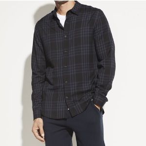 NWT VINCE BUTTON DOWN